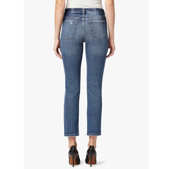 Joe’s Jeans 30 High Rise Straight Ankle Jeans Ibapah Wash Women’s Distressed - Picture 2 of 10